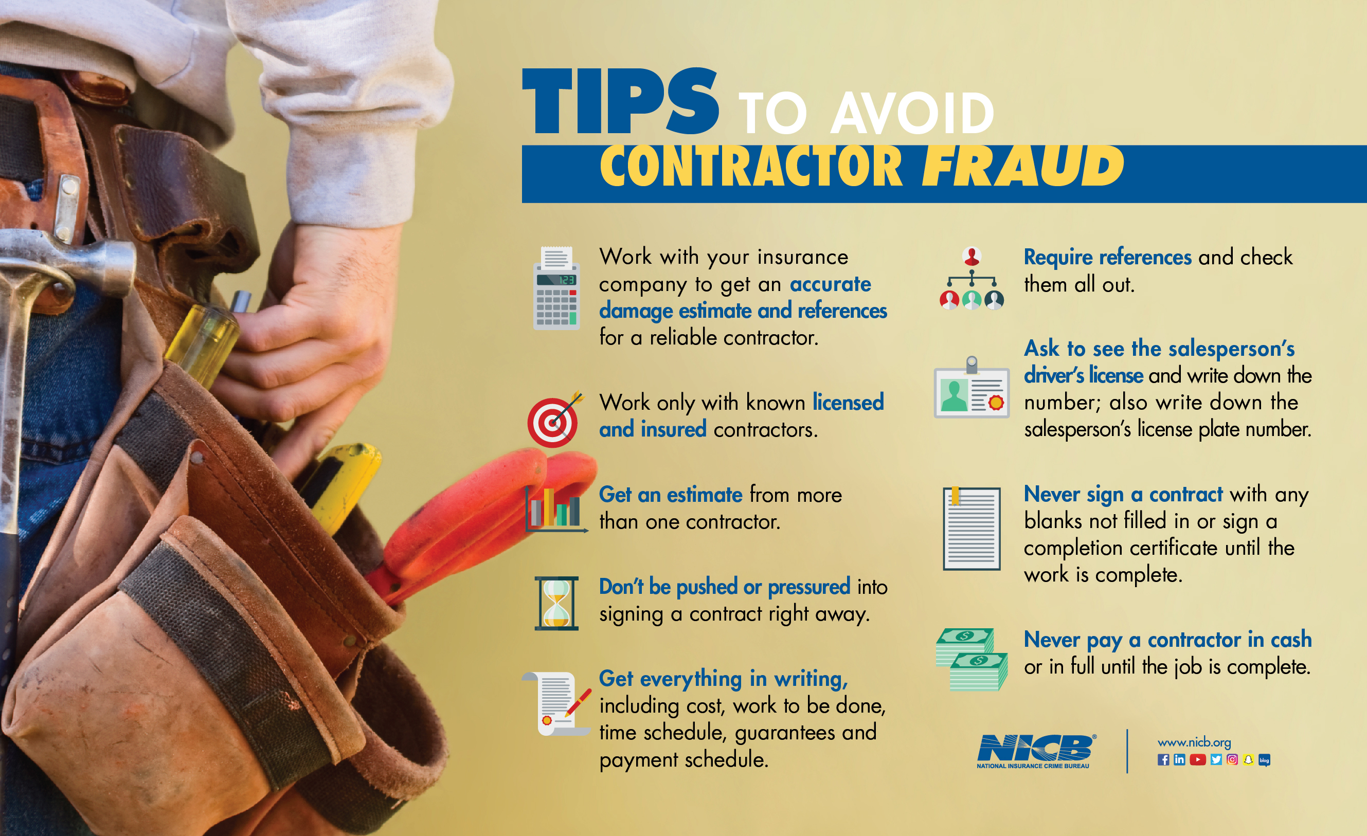 Contractor Fraud Tips