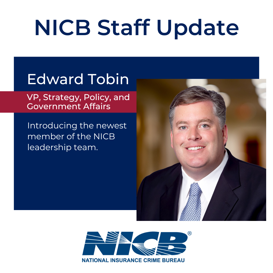 New VP, Strategy, Policy, and Government Affairs, Edward Tobin