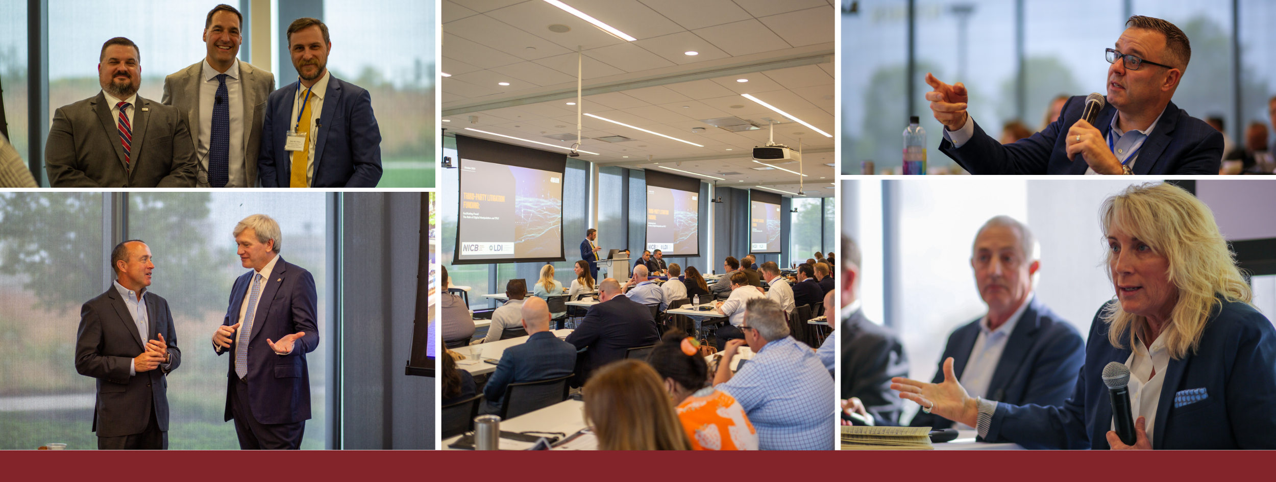 Collage of NCICA collaborators, including David J. Glawe, Kyle McCollum, and Richard DiZinno