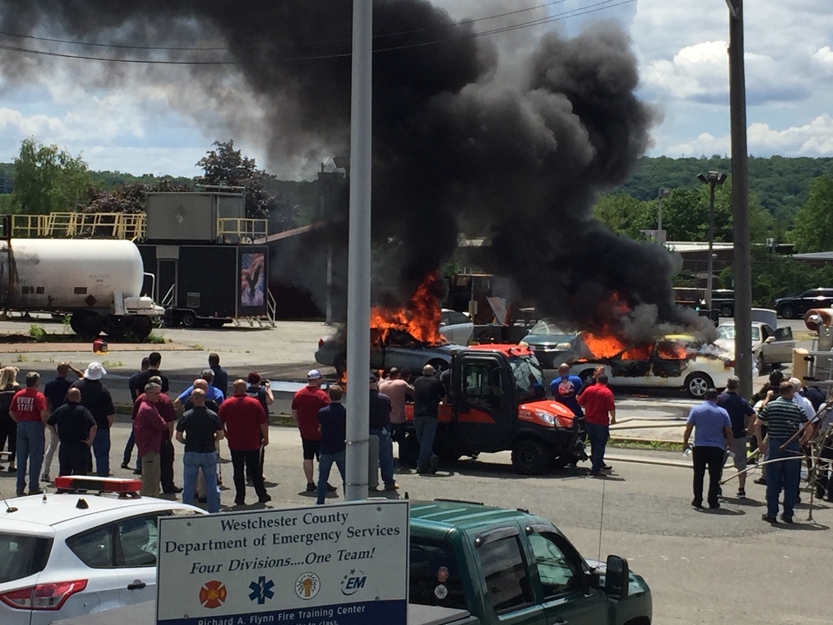 Vehicle Arson Training Program - live vehicle burns 