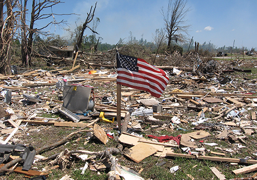 Disaster Flag Tuscaloosa Tornado 2011