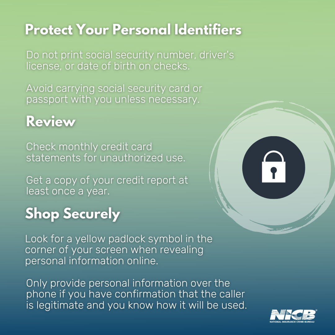 Tips to Avoid Identity Theft