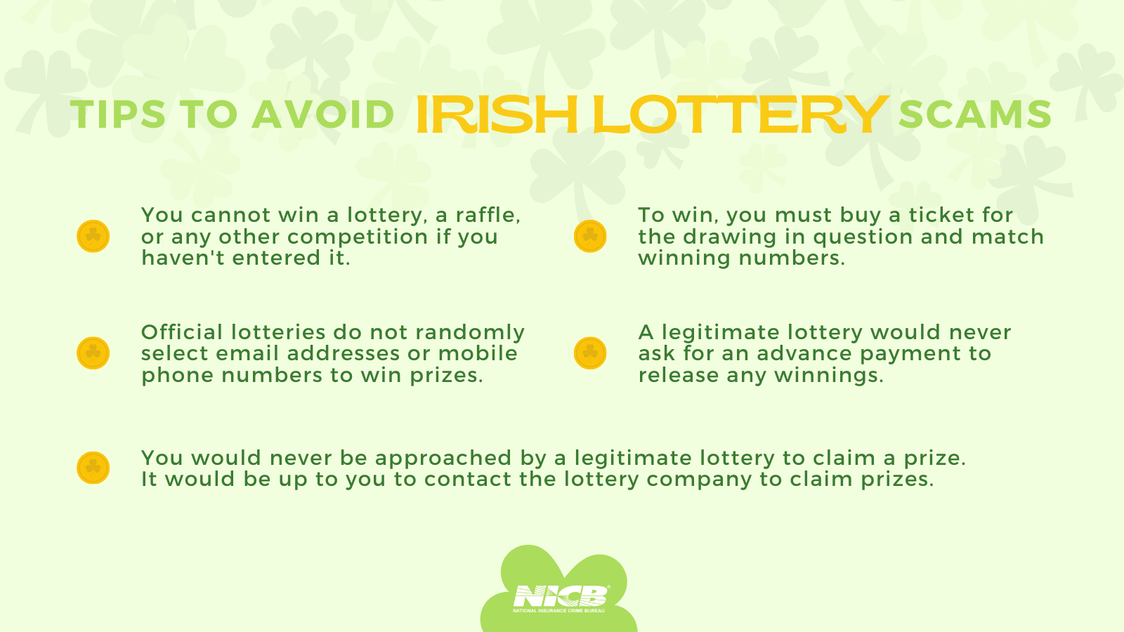 Irish Lottery Scams Blog