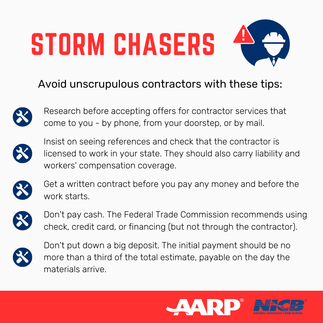 Storm Chasers AARP Blog Infographic