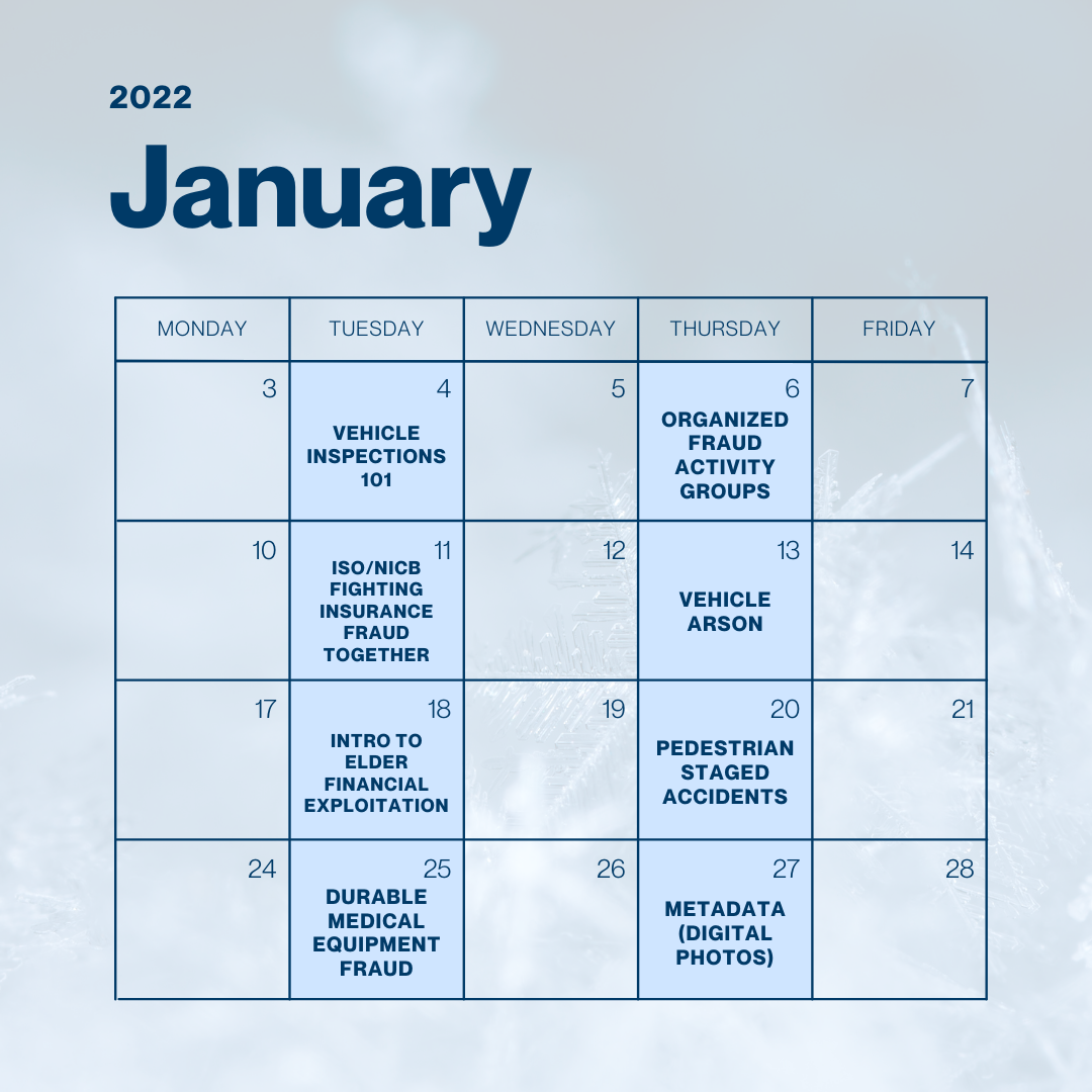 January FraudSmart Calendar