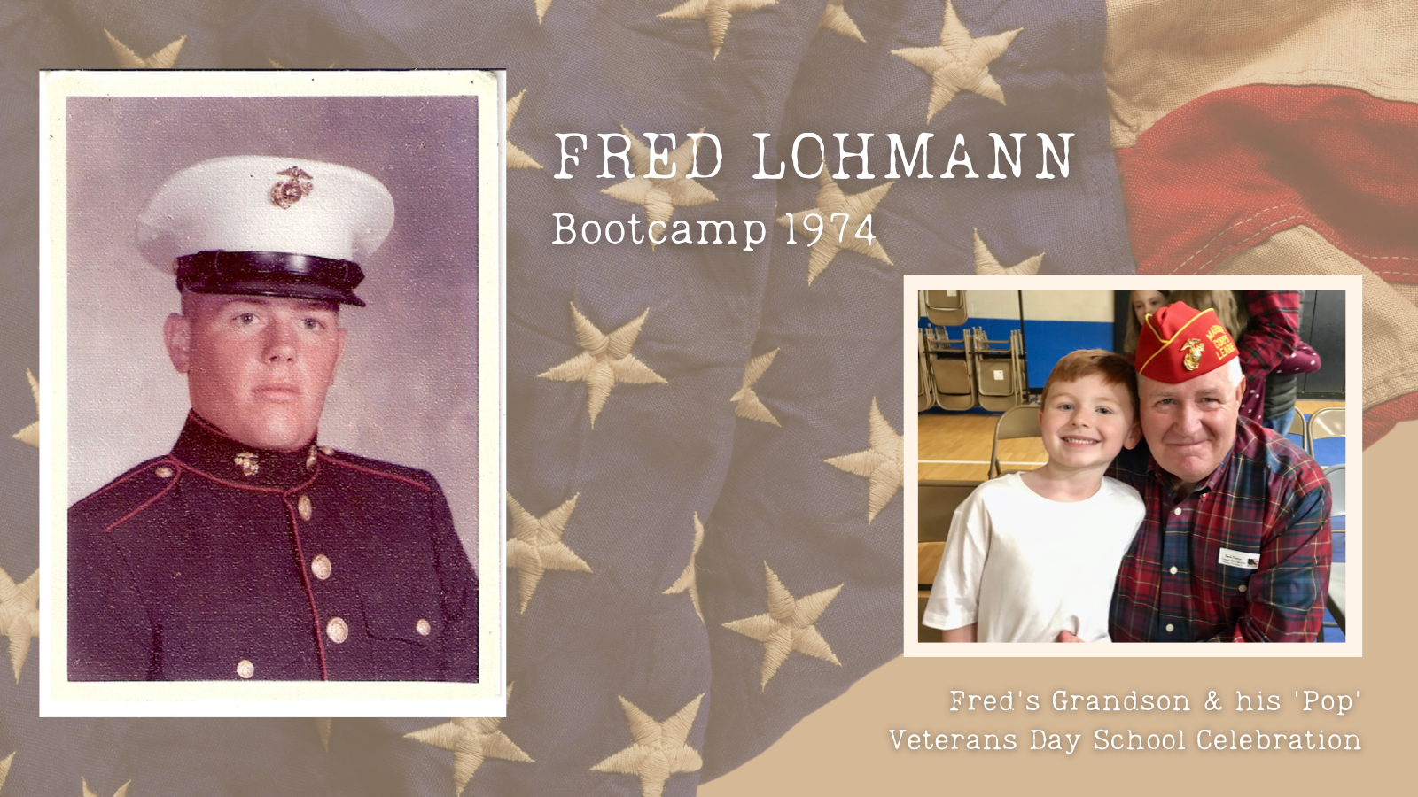 Fred Lohmann Bootcamp and Grandson