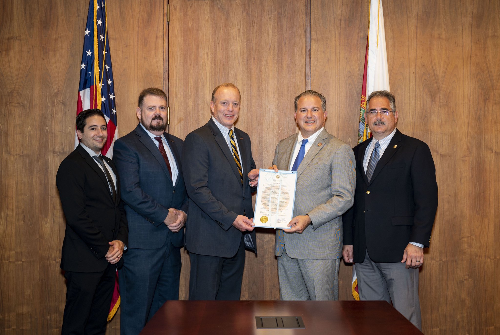 NICB accepting Florida's Contractor Fraud Awareness Week Proclamation