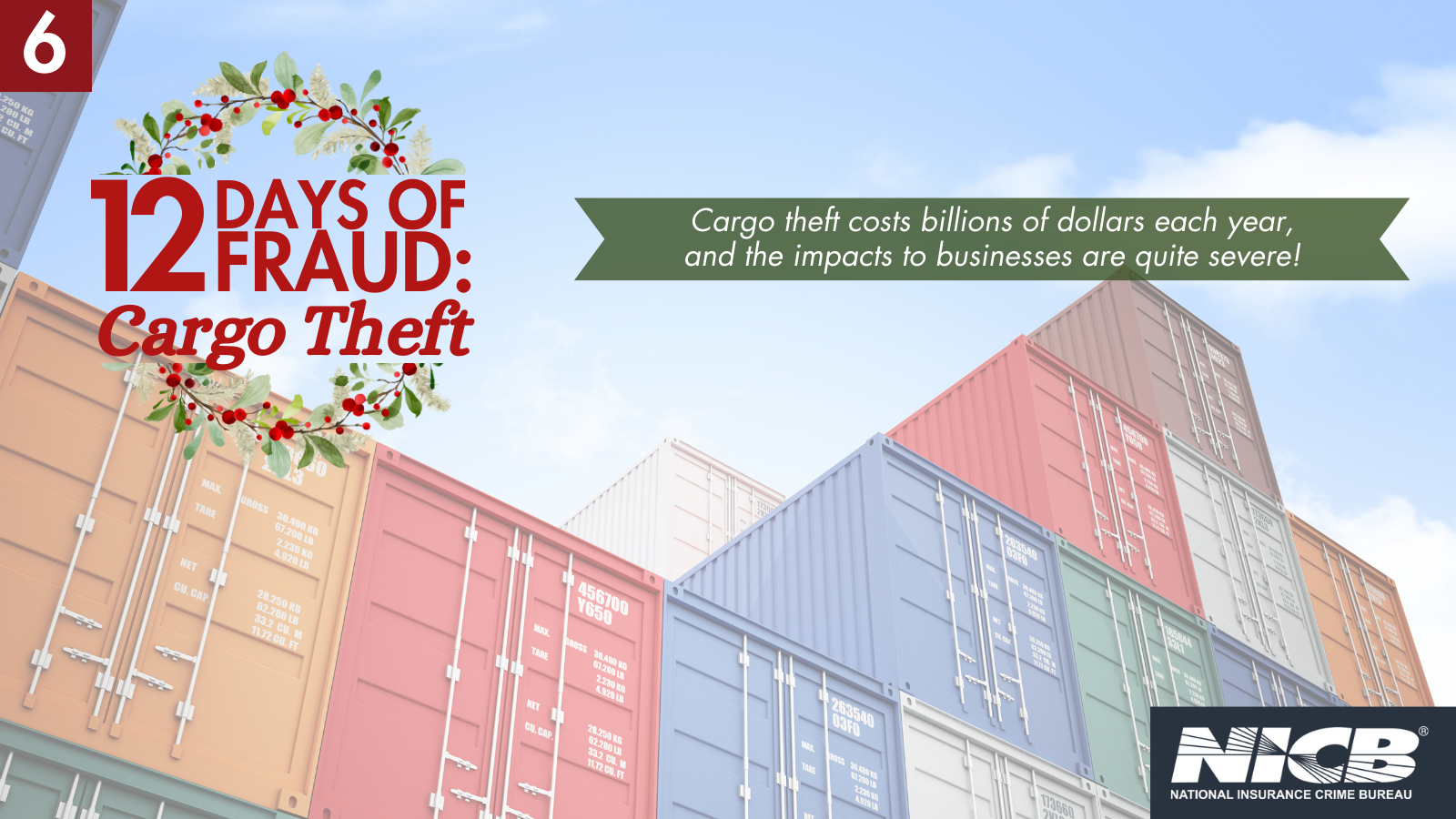 Cargo theft costs billions of dollars each year, and the impacts to businesses are quite severe!