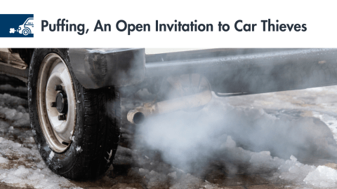 Puffing, An Open Invitation to Car Thieves