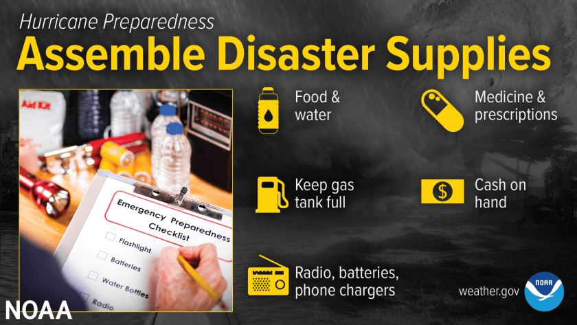 Assemble Disaster Supplies