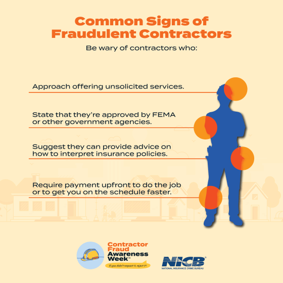 Signs of Fraudulent Contractor